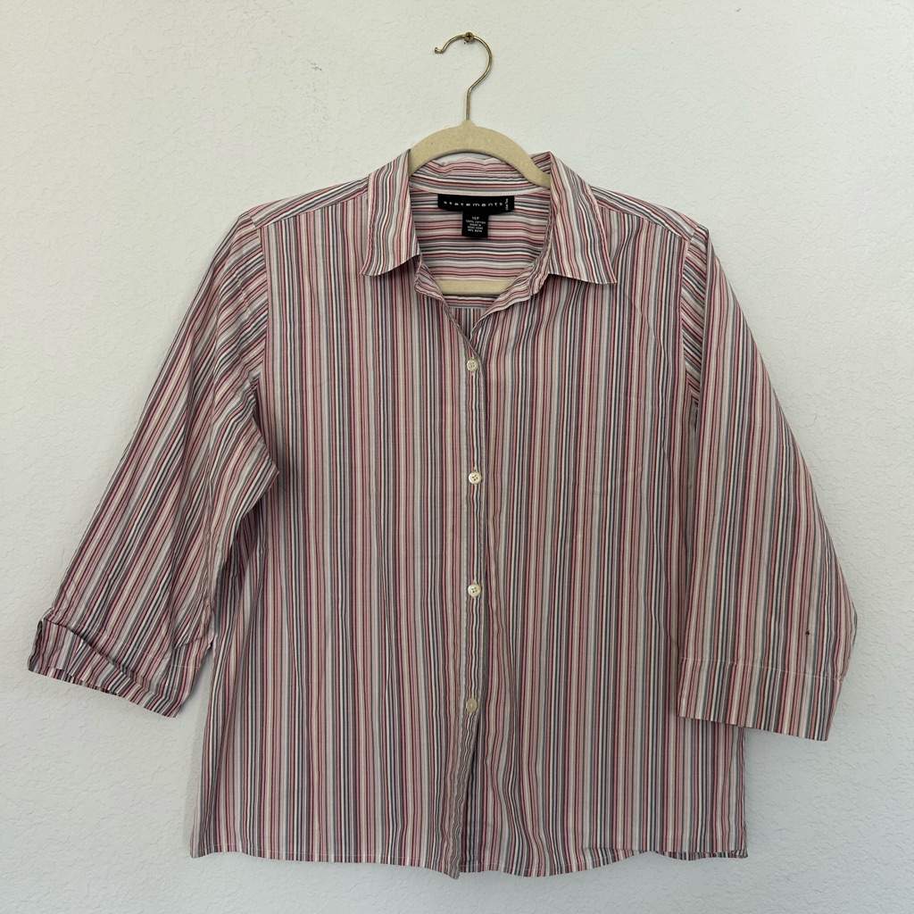 Striped Button Down!